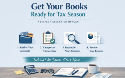 Behind on Your Books? Here’s How to Get Ready for Tax Season (Without the Stress)